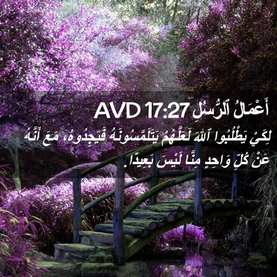 Picture 02 - أَعْمَالُ ٱلرُّسُلِ 17:27 AVD - لِكَيْ يَطْلُبُوا ٱللهَ - Bible Verse Picture