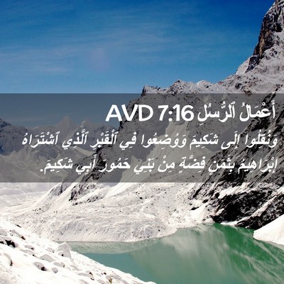 Picture 02 - أَعْمَالُ ٱلرُّسُلِ 7:16 AVD - وَنُقِلُوا إِلَى شَكِيمَ - Bible Verse Picture