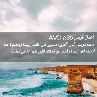 Picture 02 - أَعْمَالُ ٱلرُّسُلِ 7:35 AVD - «هَذَا مُوسَى ٱلَّذِي - Bible Verse Picture
