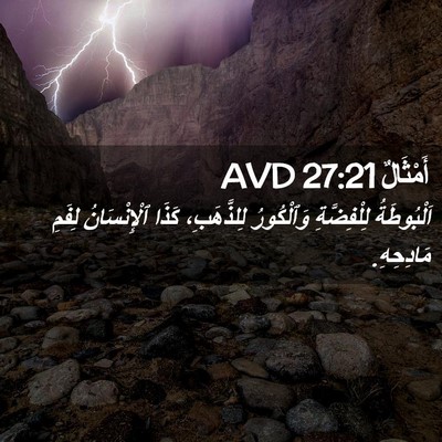 Picture 02 - أَمْثَالٌ 27:21 AVD - اَلْبُوطَةُ لِلْفِضَّةِ - Bible Verse Picture