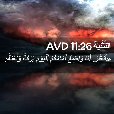 Picture 02 - اَلتَّثْنِيَة 11:26 AVD - «اُنْظُرْ. أَنَا وَاضِعٌ - Bible Verse Picture