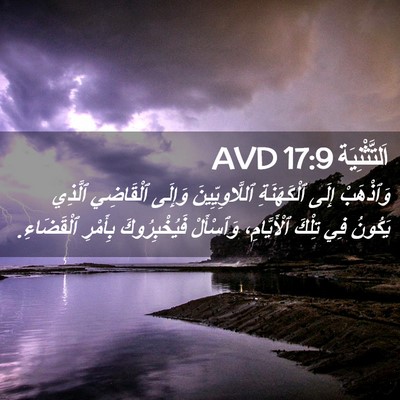 Picture 02 - اَلتَّثْنِيَة 17:9 AVD - وَٱذْهَبْ إِلَى - Bible Verse Picture