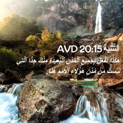 Picture 02 - اَلتَّثْنِيَة 20:15 AVD - هَكَذَا تَفْعَلُ - Bible Verse Picture