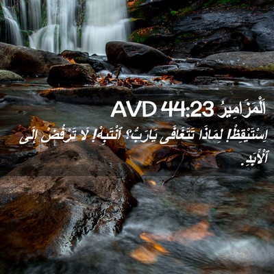 Picture 02 - اَلْمَزَامِيرُ 44:23 AVD - اِسْتَيْقِظْ! لِمَاذَا - Bible Verse Picture