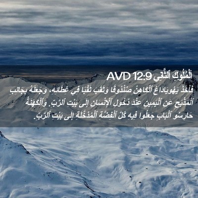 Picture 02 - اَلْمُلُوكِ ٱلثَّانِي 12:9 AVD - فَأَخَذَ يَهُويَادَاعُ - Bible Verse Picture