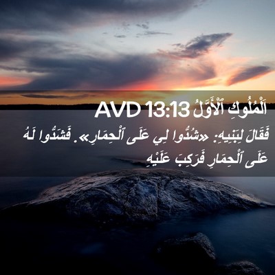 Picture 02 - اَلْمُلُوكِ ٱلْأَوَّلُ 13:13 AVD - فَقَالَ لِبَنِيهِ: - Bible Verse Picture