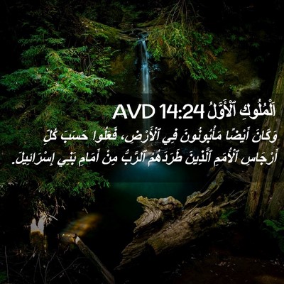 Picture 02 - اَلْمُلُوكِ ٱلْأَوَّلُ 14:24 AVD - وَكَانَ أَيْضًا - Bible Verse Picture