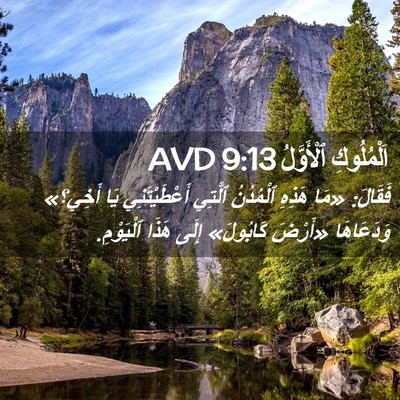 Picture 02 - اَلْمُلُوكِ ٱلْأَوَّلُ 9:13 AVD - فَقَالَ: «مَا هَذِهِ - Bible Verse Picture