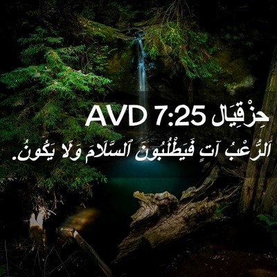 Picture 02 - حِزْقِيَال 7:25 AVD - اَلرُّعْبُ آتٍ - Bible Verse Picture