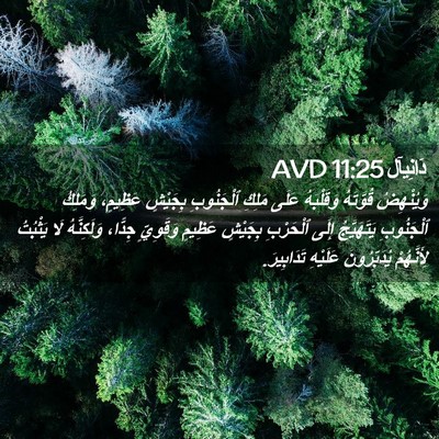 Picture 02 - دَانِيآل 11:25 AVD - وَيُنْهِضُ قُوَّتَهُ - Bible Verse Picture