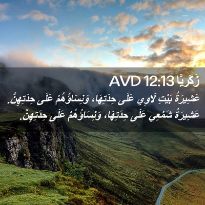 Picture 02 - زَكَريَّا 12:13 AVD - عَشِيرَةُ بَيْتِ لَاوِي - Bible Verse Picture