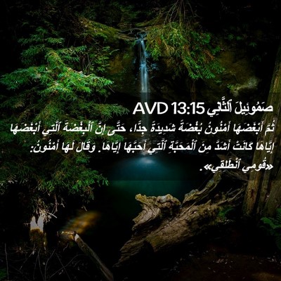 Picture 02 - صَمُوئِيلَ ٱلثَّانِي 13:15 AVD - ثُمَّ أَبْغَضَهَا - Bible Verse Picture