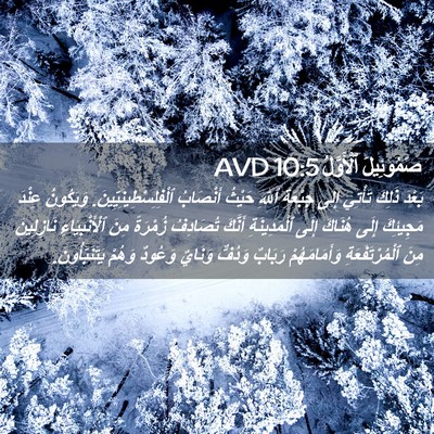 Picture 02 - صَمُوئِيلَ ٱلْأَوَّلُ 10:5 AVD - بَعْدَ ذَلِكَ تَأْتِي - Bible Verse Picture
