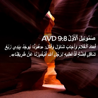 Picture 02 - صَمُوئِيلَ ٱلْأَوَّلُ 9:8 AVD - فَعَادَ ٱلْغُلَامُ - Bible Verse Picture