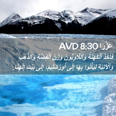 Picture 02 - عَزْرَا 8:30 AVD - فَأَخَذَ ٱلْكَهَنَةُ - Bible Verse Picture