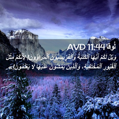 Picture 02 - لُوقا 11:44 AVD - وَيْلٌ لَكُمْ أَيُّهَا - Bible Verse Picture