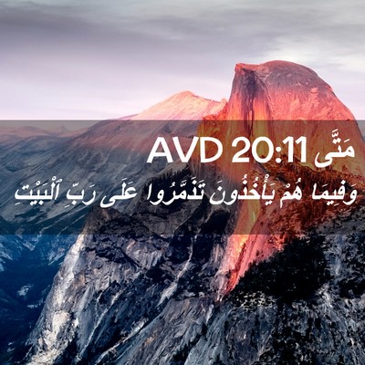 Picture 02 - مَتَّى 20:11 AVD - وَفِيمَا هُمْ يَأْخُذُونَ - Bible Verse Picture