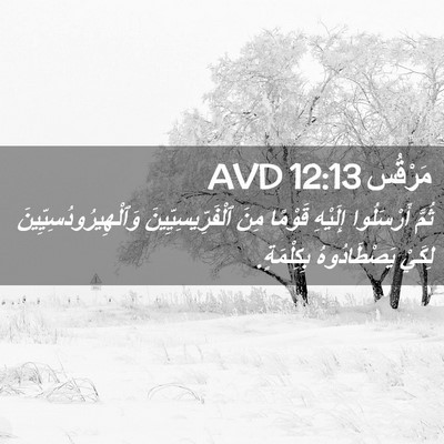 Picture 02 - مَرْقُس 12:13 AVD - ثُمَّ أَرْسَلُوا إِلَيْهِ - Bible Verse Picture