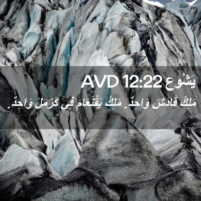 Picture 02 - يَشُوع 12:22 AVD - مَلِكُ قَادَشَ وَاحِدٌ. - Bible Verse Picture