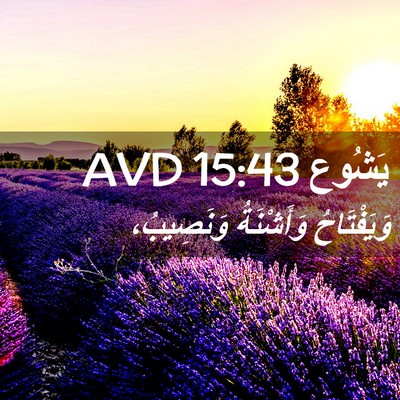 Picture 02 - يَشُوع 15:43 AVD - وَيَفْتَاحُ وَأَشْنَةُ - Bible Verse Picture