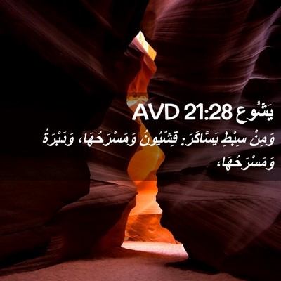 Picture 02 - يَشُوع 21:28 AVD - وَمِنْ سِبْطِ يَسَّاكَرَ: - Bible Verse Picture
