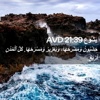 Picture 02 - يَشُوع 21:39 AVD - حَشْبُونُ وَمَسْرَحُهَا، - Bible Verse Picture