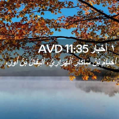 Picture 02 - ١ أخبار 11:35 AVD - أَخِيآمُ بْنُ سَاكَارَ - Bible Verse Picture