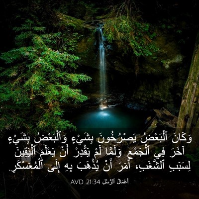 Picture 03 - أَعْمَالُ ٱلرُّسُلِ 21:34 AVD - وَكَانَ ٱلْبَعْضُ - Bible Verse Picture