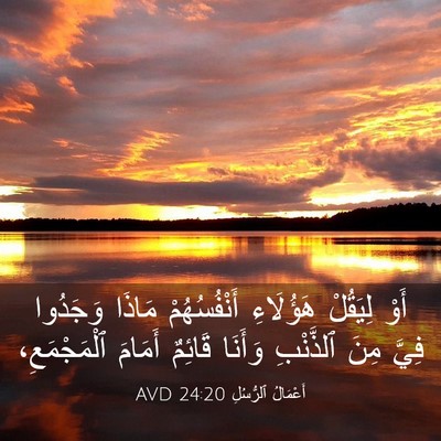 Picture 03 - أَعْمَالُ ٱلرُّسُلِ 24:20 AVD - أَوْ لِيَقُلْ هَؤُلَاءِ - Bible Verse Picture