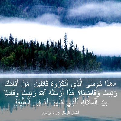 Picture 03 - أَعْمَالُ ٱلرُّسُلِ 7:35 AVD - «هَذَا مُوسَى ٱلَّذِي - Bible Verse Picture