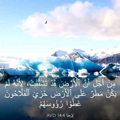 Picture 03 - إِرْمِيَا 14:4 AVD - مِنْ أَجْلِ أَنَّ - Bible Verse Picture