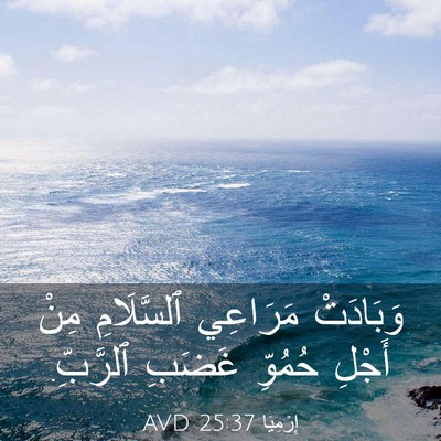 Picture 03 - إِرْمِيَا 25:37 AVD - وَبَادَتْ مَرَاعِي - Bible Verse Picture