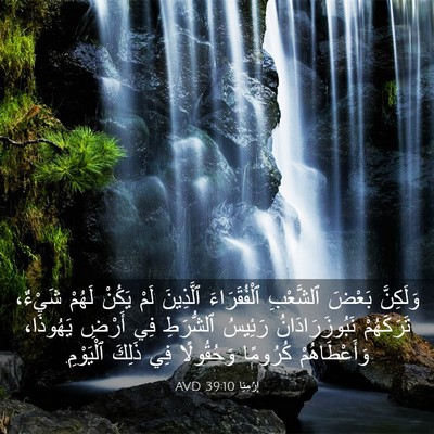 Picture 03 - إِرْمِيَا 39:10 AVD - وَلَكِنَّ بَعْضَ - Bible Verse Picture