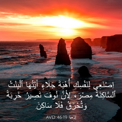 Picture 03 - إِرْمِيَا 46:19 AVD - اِصْنَعِي لِنَفْسِكِ - Bible Verse Picture