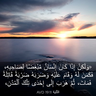 Picture 03 - اَلتَّثْنِيَة 19:11 AVD - «وَلَكِنْ إِذَا كَانَ - Bible Verse Picture