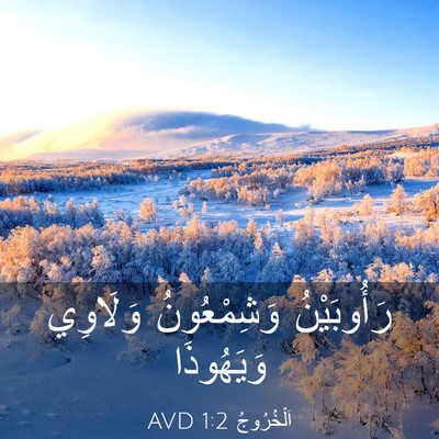 Picture 03 - اَلْخُرُوجُ 1:2 AVD - رَأُوبَيْنُ وَشِمْعُونُ - Bible Verse Picture