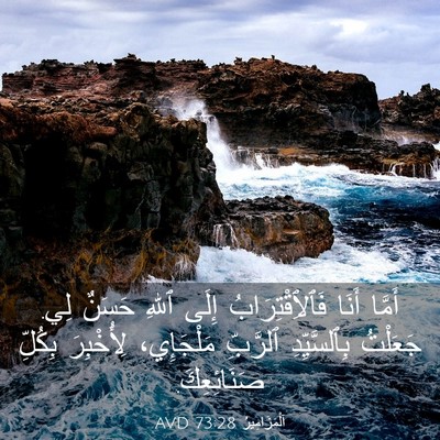 Picture 03 - اَلْمَزَامِيرُ 73:28 AVD - أَمَّا أَنَا - Bible Verse Picture