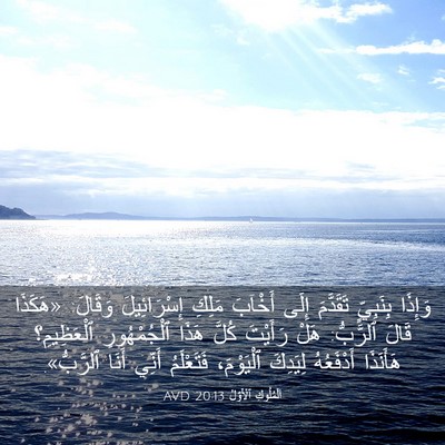 Picture 03 - اَلْمُلُوكِ ٱلْأَوَّلُ 20:13 AVD - وَإِذَا بِنَبِيٍّ - Bible Verse Picture
