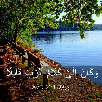 Picture 03 - حِزْقِيَال 21:8 AVD - وَكَانَ إِلَيَّ كَلَامُ - Bible Verse Picture