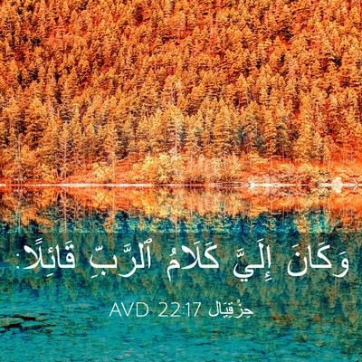 Picture 03 - حِزْقِيَال 22:17 AVD - وَكَانَ إِلَيَّ كَلَامُ - Bible Verse Picture