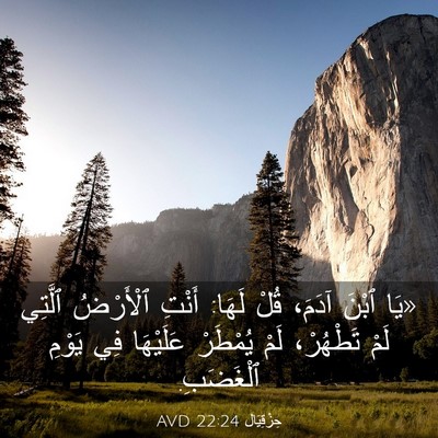 Picture 03 - حِزْقِيَال 22:24 AVD - «يَا ٱبْنَ آدَمَ، قُلْ - Bible Verse Picture