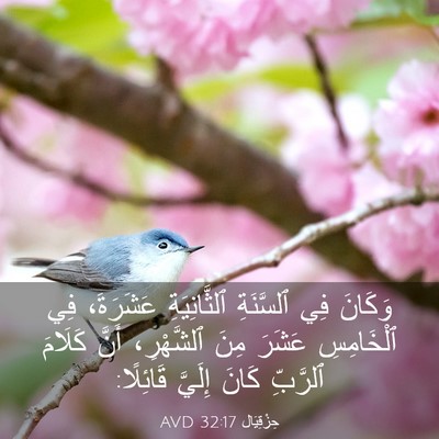 Picture 03 - حِزْقِيَال 32:17 AVD - وَكَانَ فِي ٱلسَّنَةِ - Bible Verse Picture