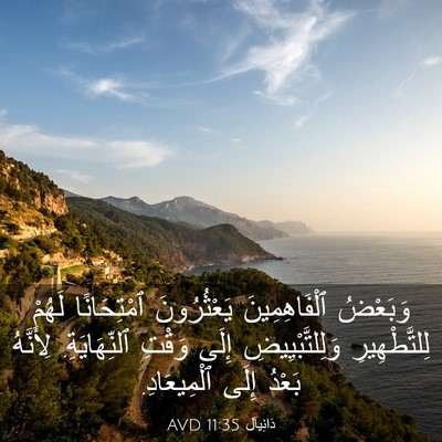 Picture 03 - دَانِيآل 11:35 AVD - وَبَعْضُ ٱلْفَاهِمِينَ - Bible Verse Picture