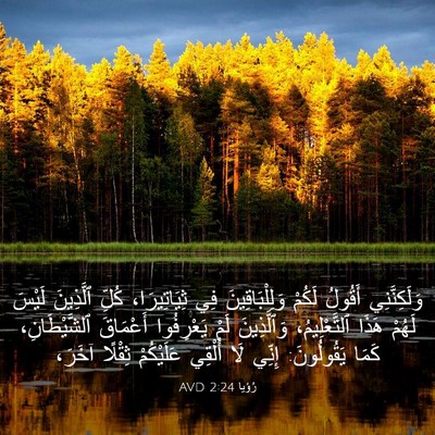 Picture 03 - رُؤيا 2:24 AVD - وَلَكِنَّنِي أَقُولُ - Bible Verse Picture