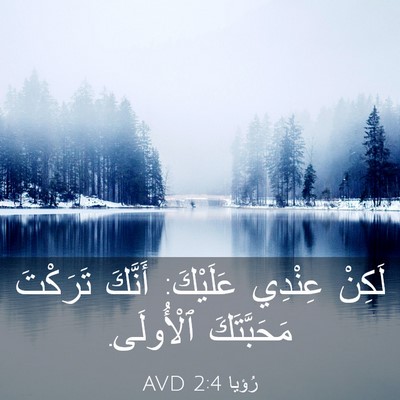 Picture 03 - رُؤيا 2:4 AVD - لَكِنْ عِنْدِي عَلَيْكَ: - Bible Verse Picture