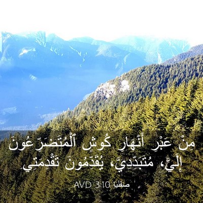 Picture 03 - صَفَنْيَا 3:10 AVD - مِنْ عَبْرِ أَنْهَارِ - Bible Verse Picture