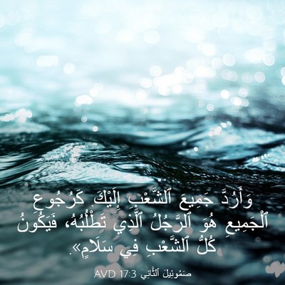 Picture 03 - صَمُوئِيلَ ٱلثَّانِي 17:3 AVD - وَأَرُدَّ جَمِيعَ - Bible Verse Picture