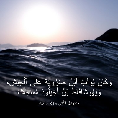 Picture 03 - صَمُوئِيلَ ٱلثَّانِي 8:16 AVD - وَكَانَ يُوآبُ ٱبْنُ - Bible Verse Picture