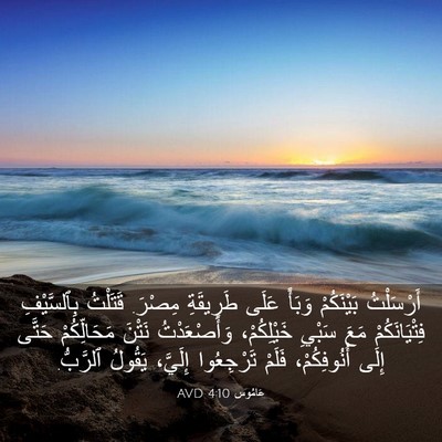Picture 03 - عَامُوس 4:10 AVD - أَرْسَلْتُ بَيْنَكُمْ - Bible Verse Picture