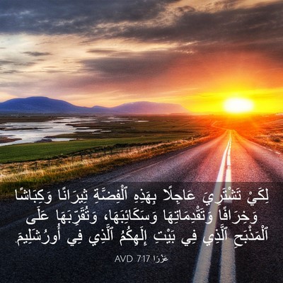 Picture 03 - عَزْرَا 7:17 AVD - لِكَيْ تَشْتَرِيَ - Bible Verse Picture